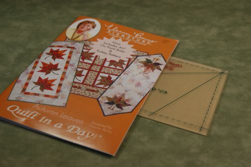 AUTUMN LEAVES PATTERN by ELEANOR BURNS